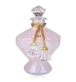 Bubble Bath & Shower Gel Diam Transparent glittery pink hearts